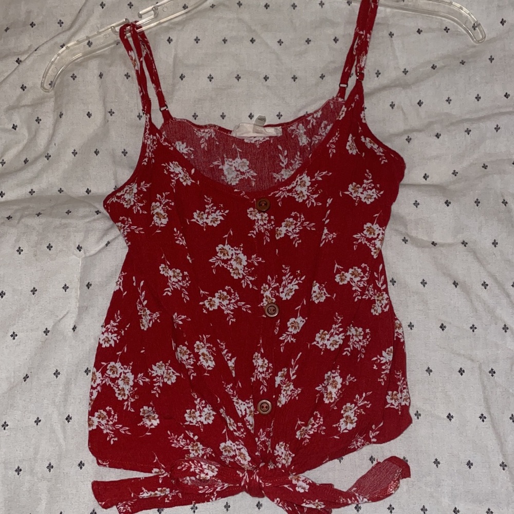 Altard State tie front tank. Size: xs/s